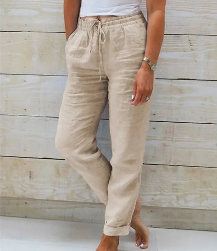 Cotton Linen Pants