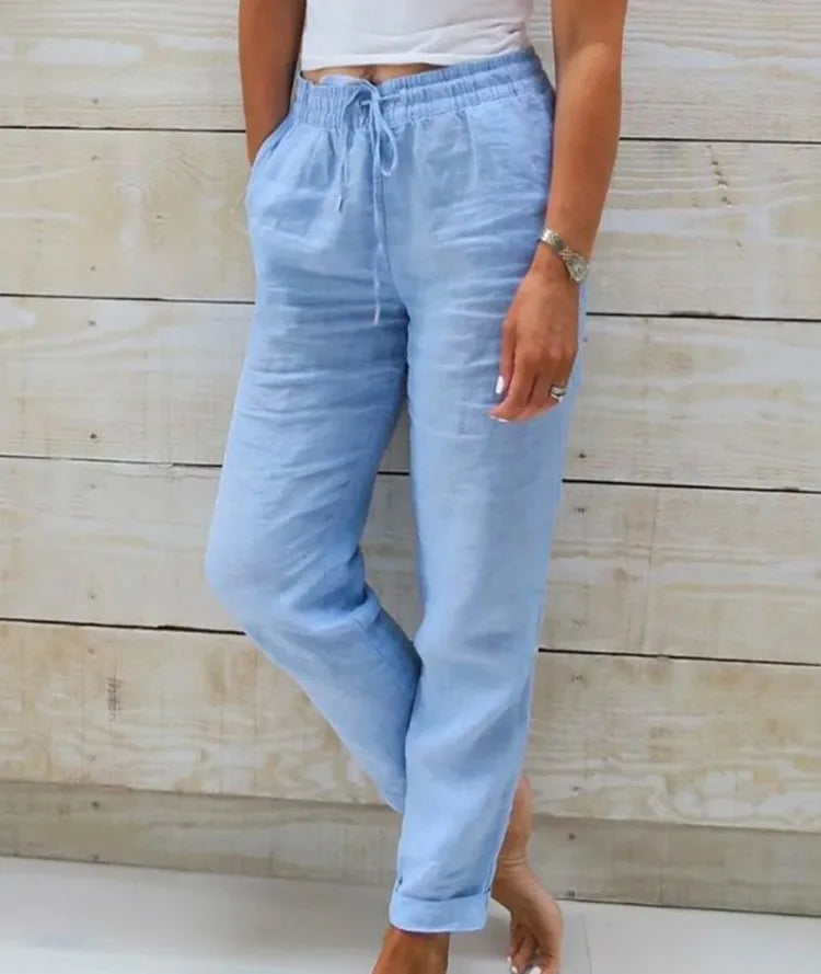 Cotton Linen Pants