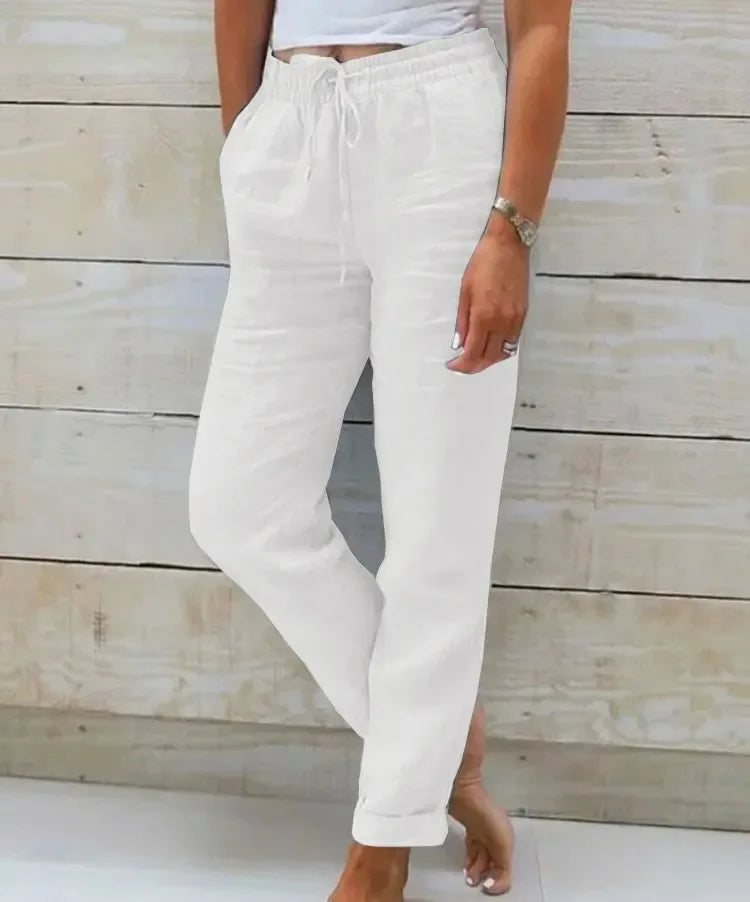 Cotton Linen Pants