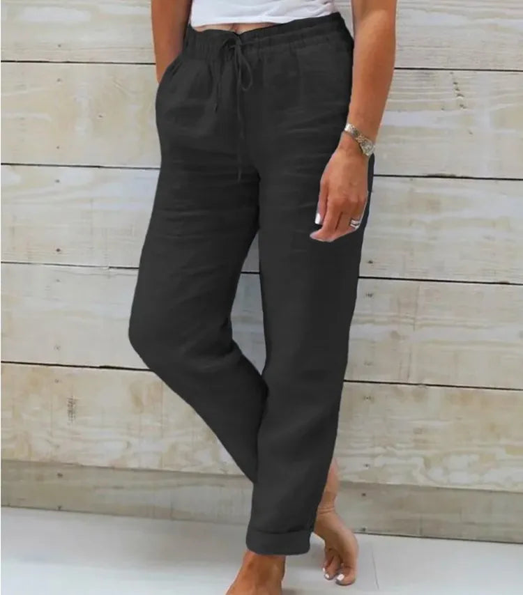 Cotton Linen Pants