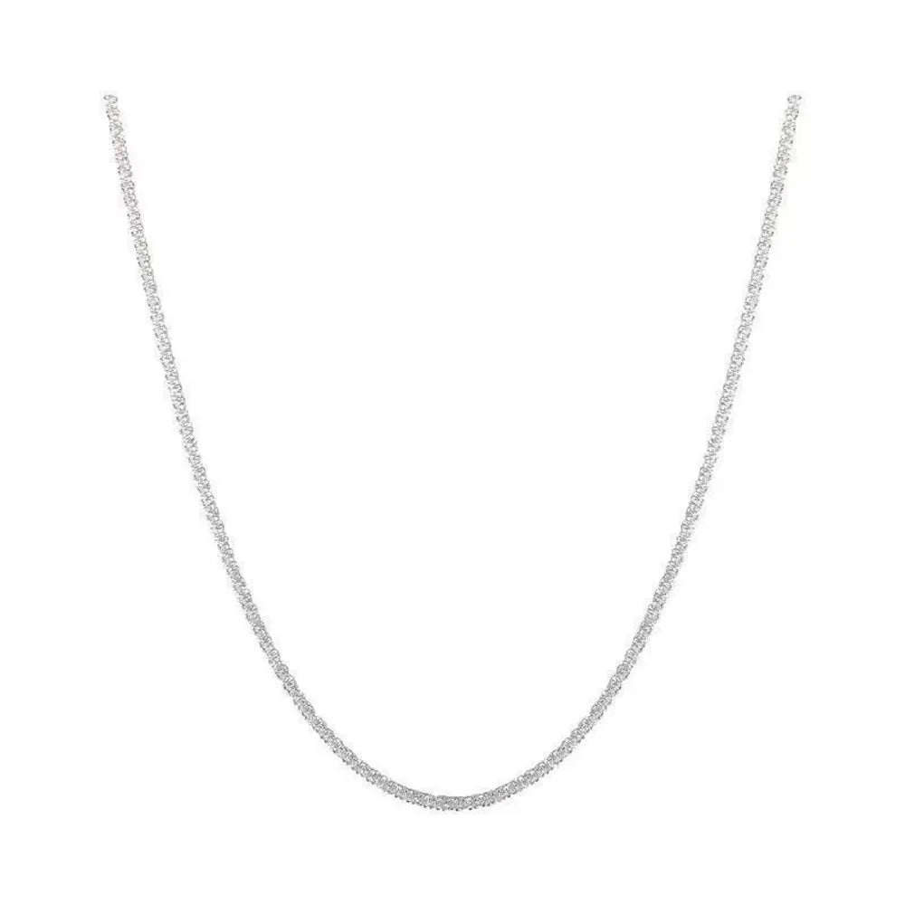 Thin Chain Necklace and Bracelet