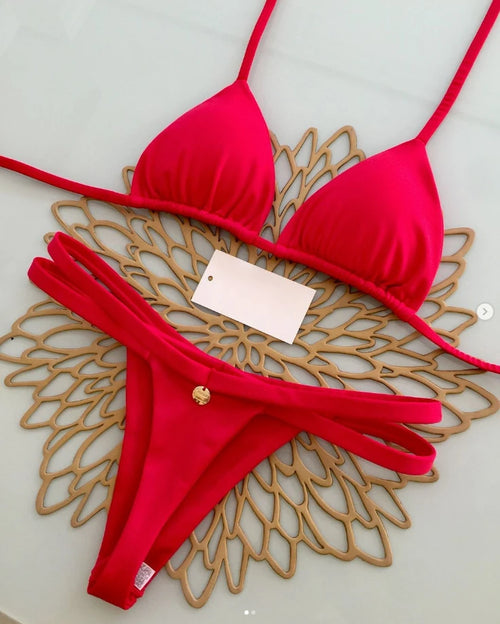 Animal Print Bikini