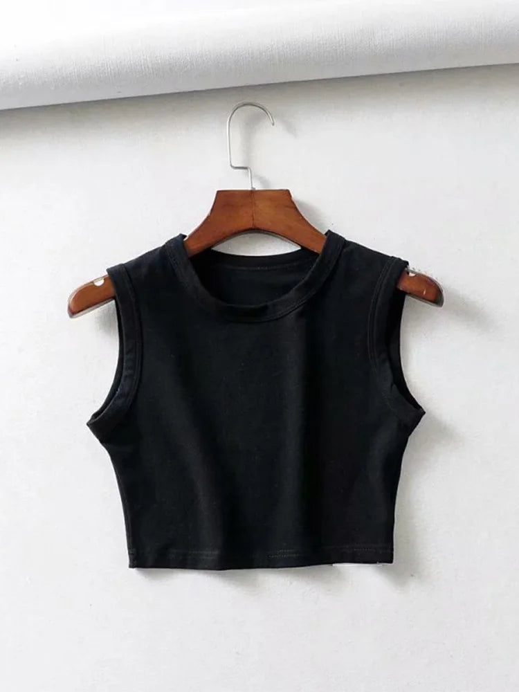 Muse Cropped Tank Top