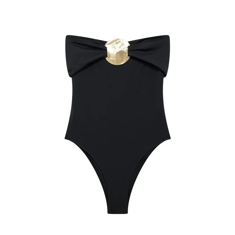 MUJER Off Shoulder Bodysuit