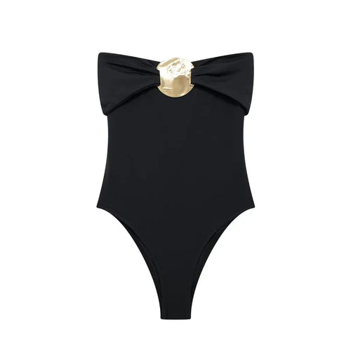 MUJER Off Shoulder Bodysuit
