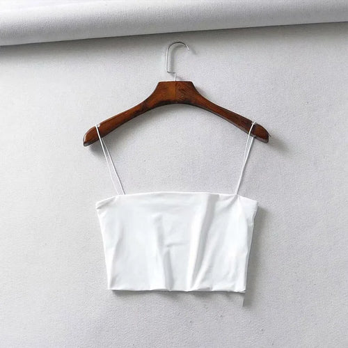 Spaghetti Strap Crop Top