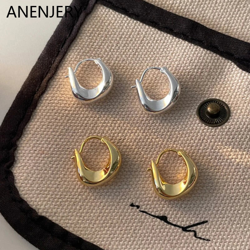 Quartz Loop Earring