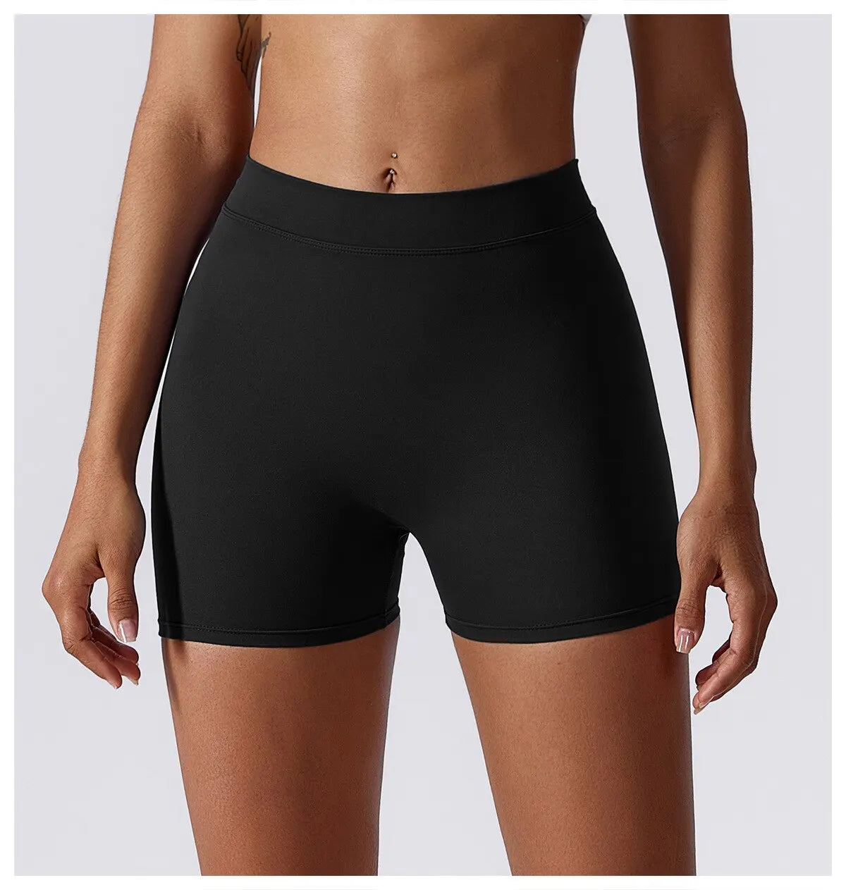 Flex Shorts With Scrunch Detail