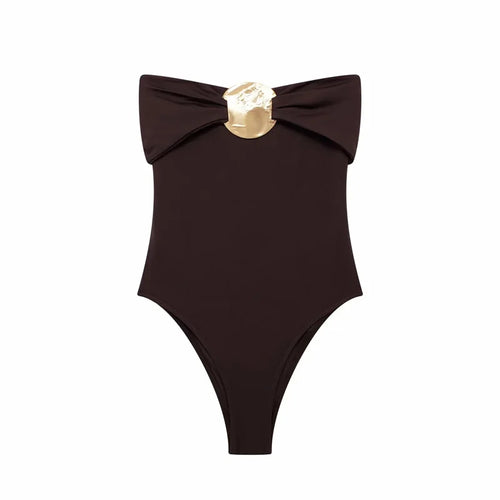 MUJER Off Shoulder Bodysuit
