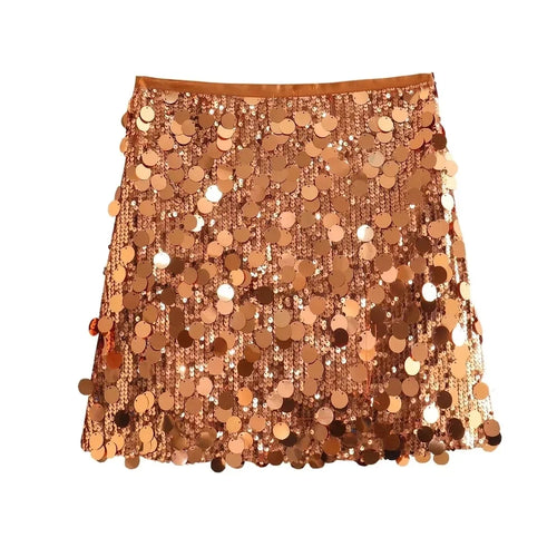 Blink Sequin Mini Skirt