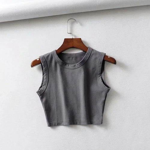Muse Cropped Tank Top