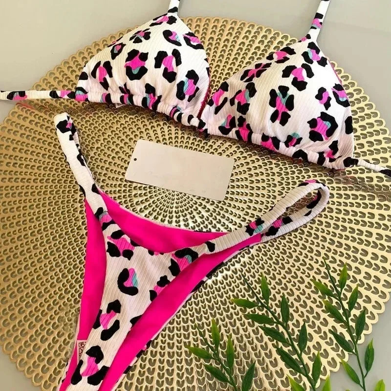 Animal Print Bikini