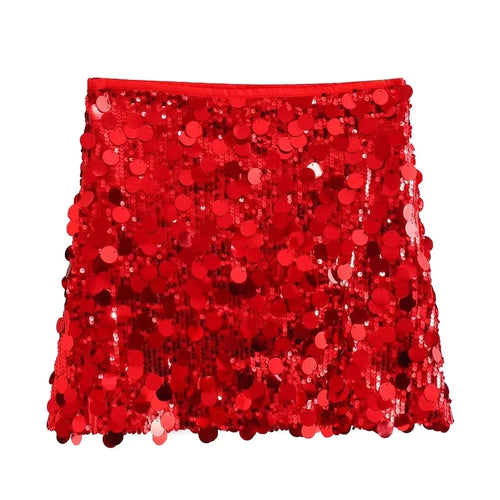 Blink Sequin Mini Skirt