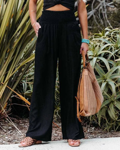 High Waist Palazzo Pants