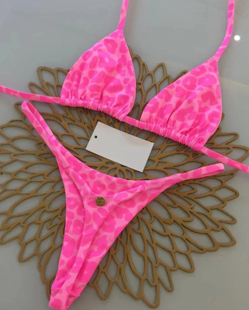Animal Print Bikini