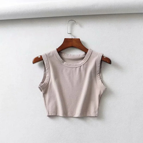Muse Cropped Tank Top