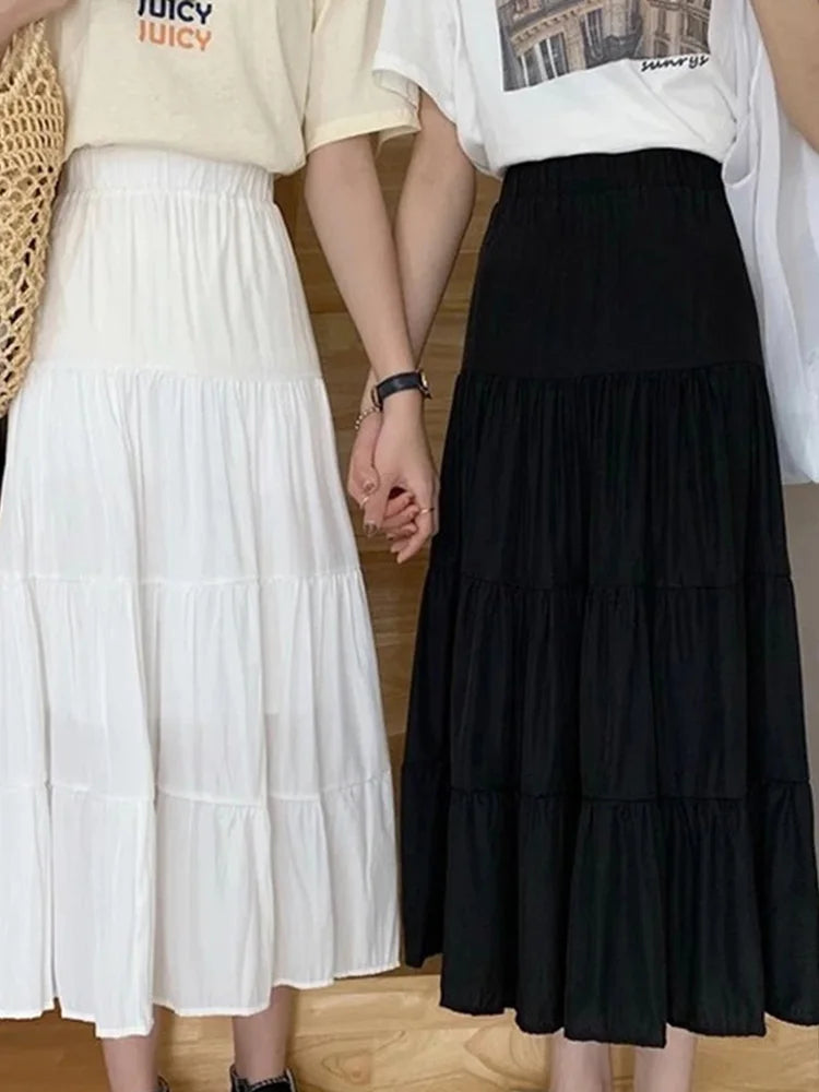 Chiffon Midi Skirt