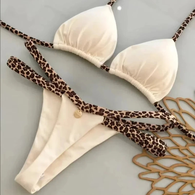 Animal Print Bikini