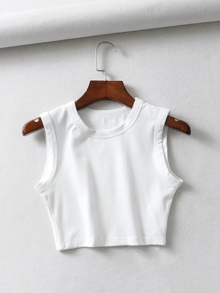 Muse Cropped Tank Top