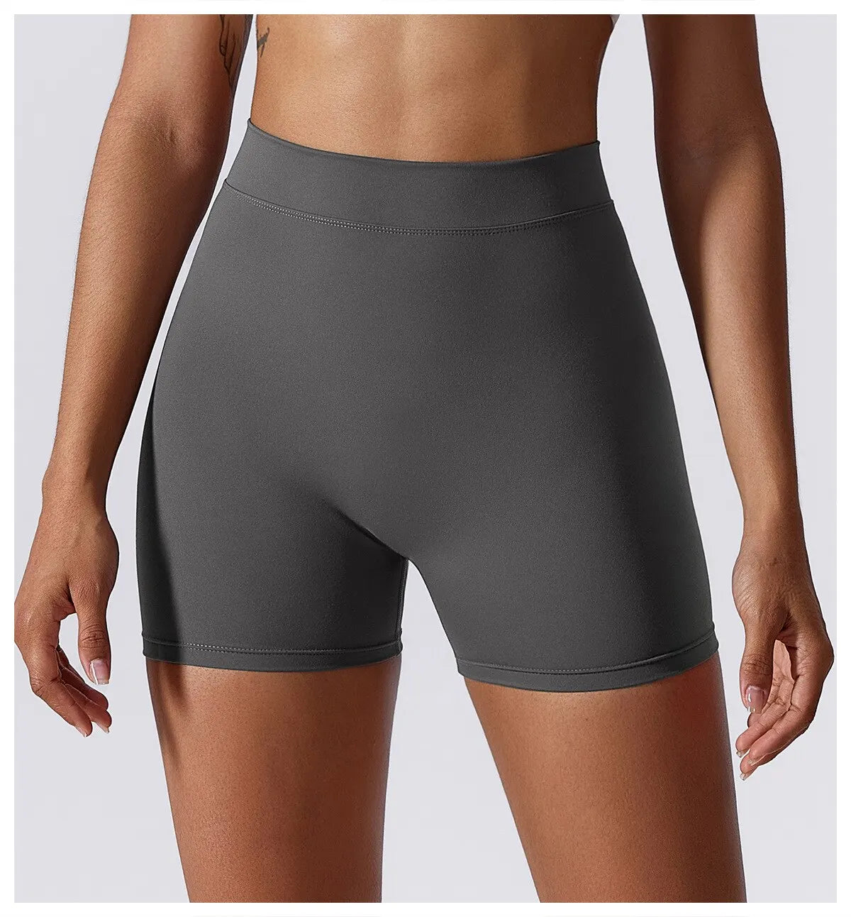 Flex Shorts With Scrunch Detail