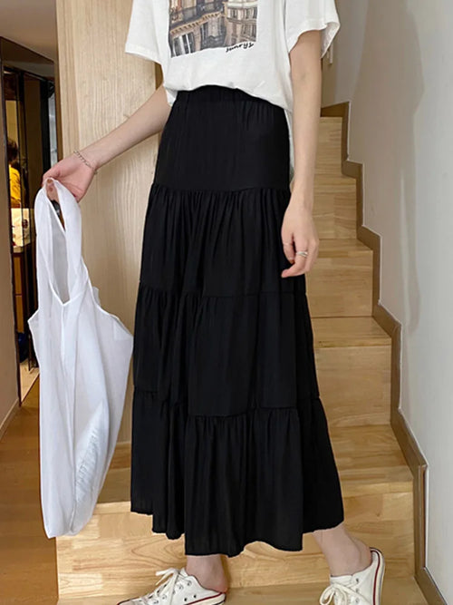 Chiffon Midi Skirt