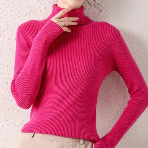 Knitted Turtleneck Sweater