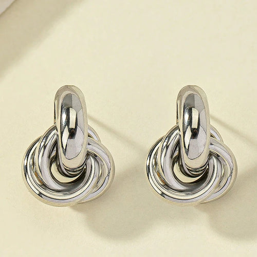 Radiant Knot Earring