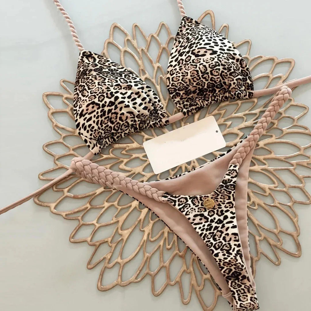 Animal Print Bikini