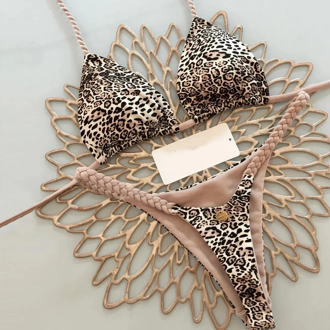Animal Print Bikini