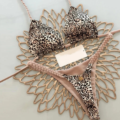 Animal Print Bikini