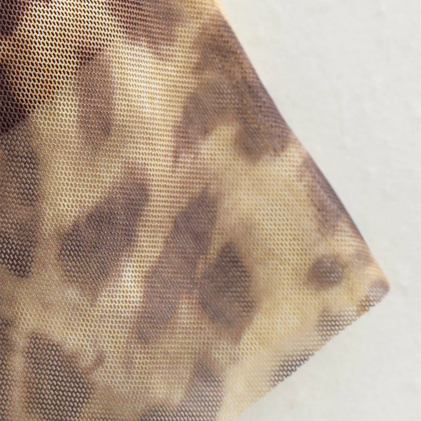 Leopard Tulle Midi Skirt