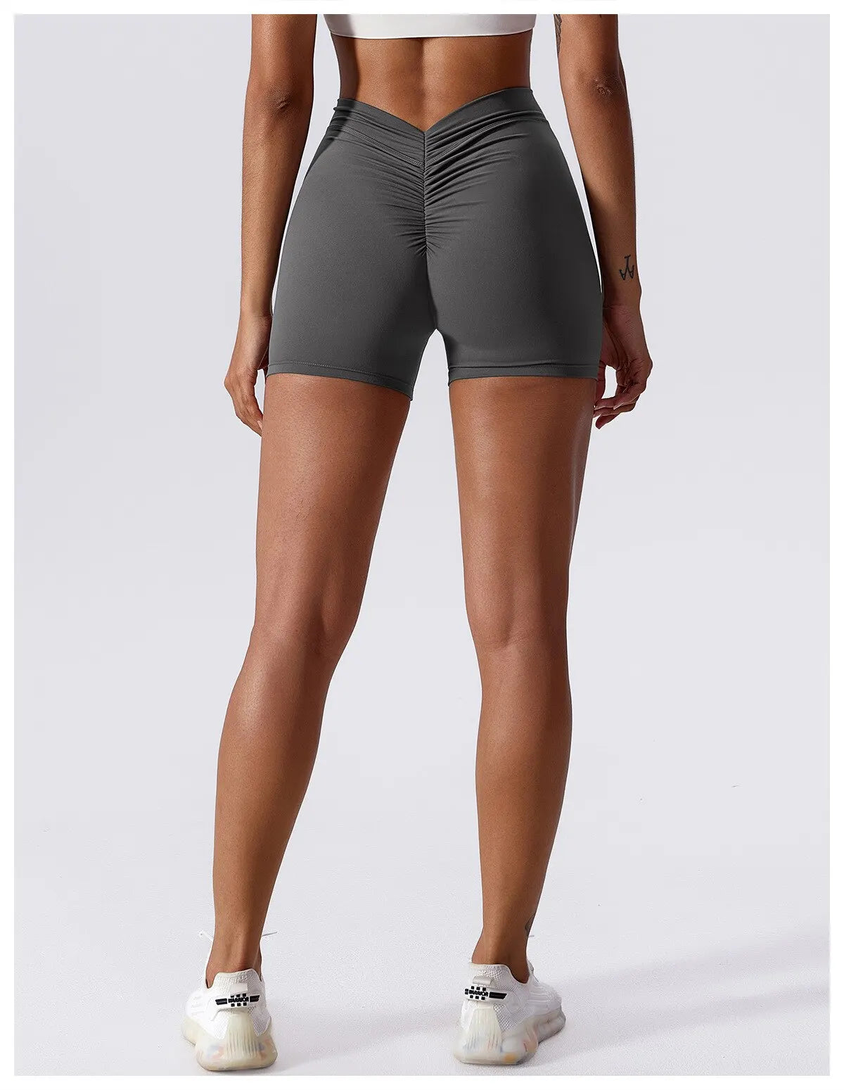 Flex Shorts With Scrunch Detail