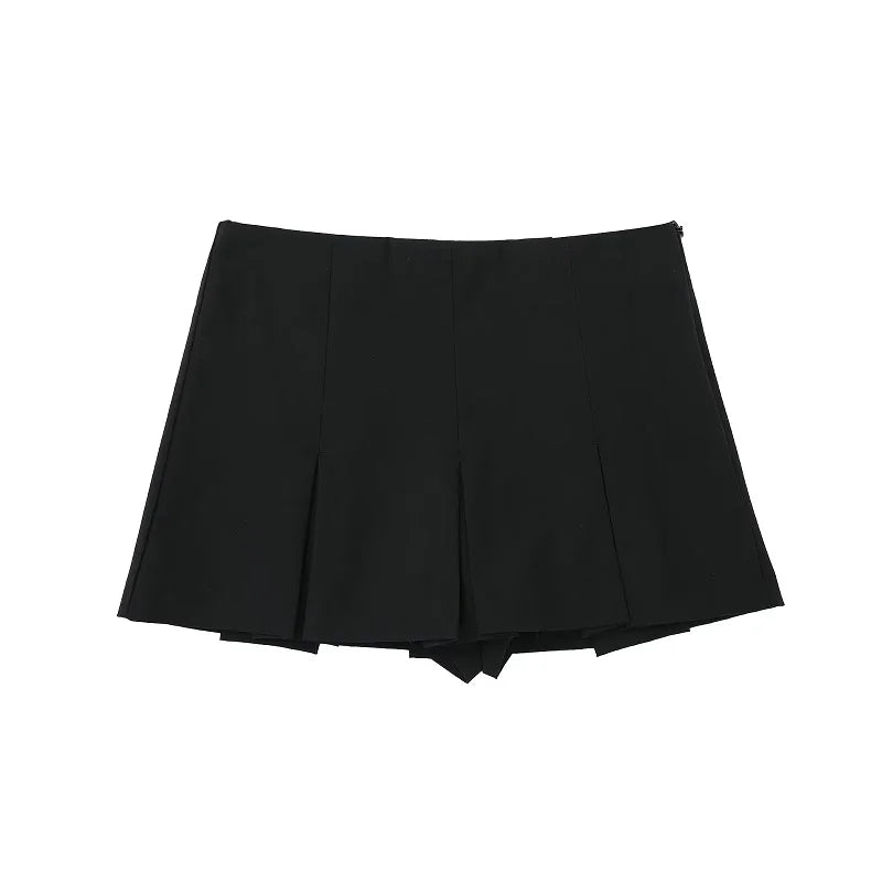Mujer Pleated Skort