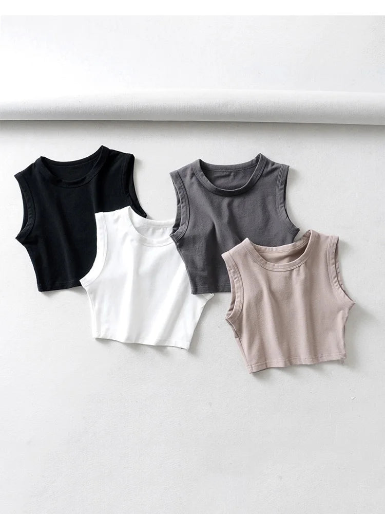 Muse Cropped Tank Top