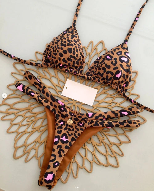 Animal Print Bikini
