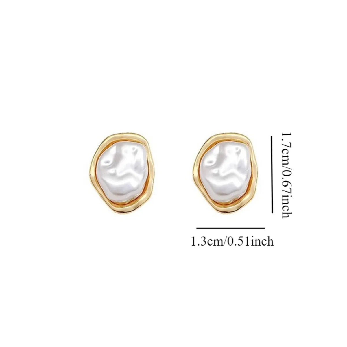 Honmon Pearl Earring
