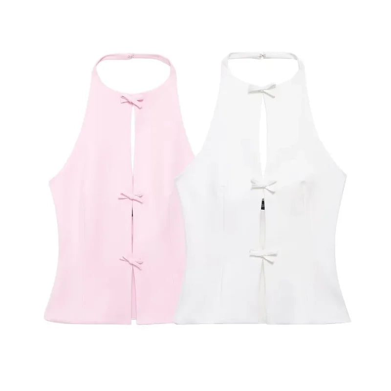 Muse Two Piece Set Backless Halter