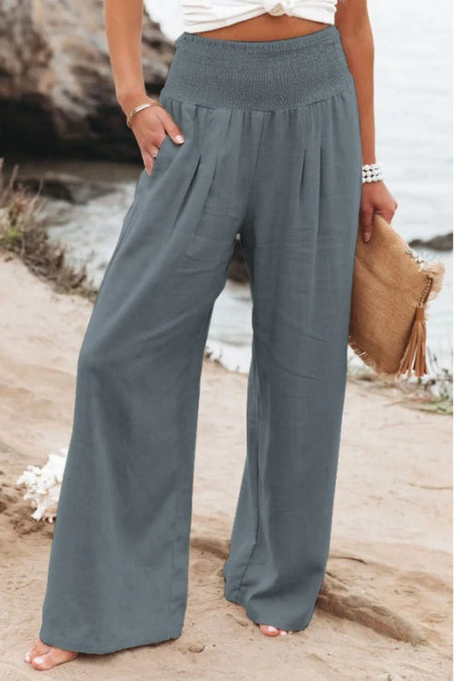 High Waist Palazzo Pants