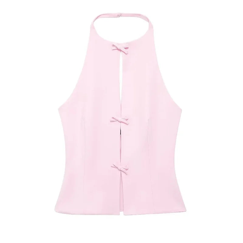 Muse Two Piece Set Backless Halter
