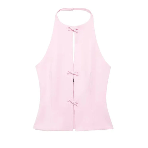Muse Two Piece Set Backless Halter