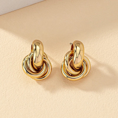 Radiant Knot Earring