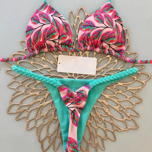 Animal Print Bikini