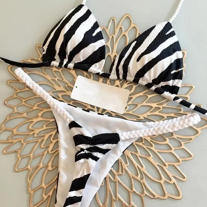 Animal Print Bikini