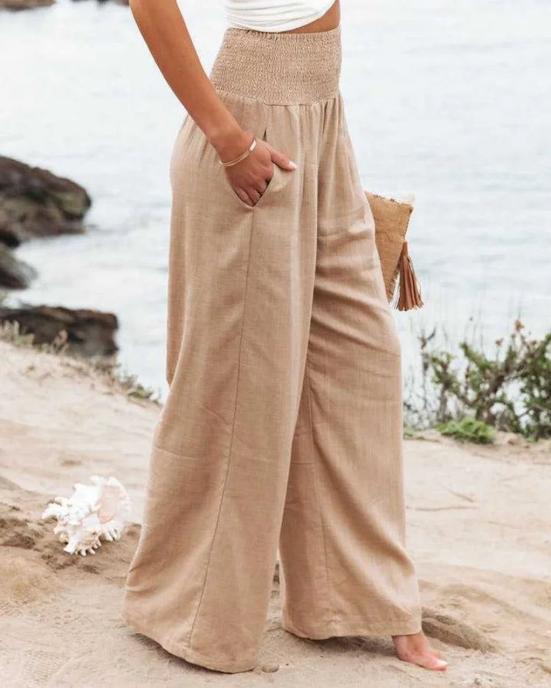 High Waist Palazzo Pants