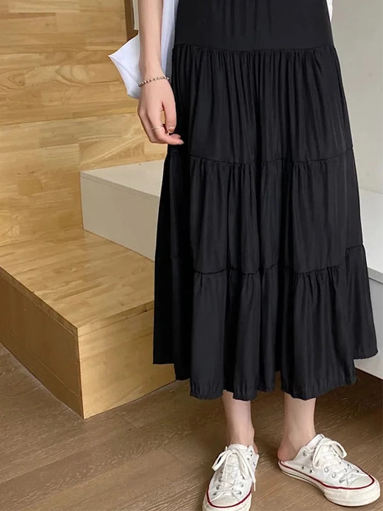 Chiffon Midi Skirt
