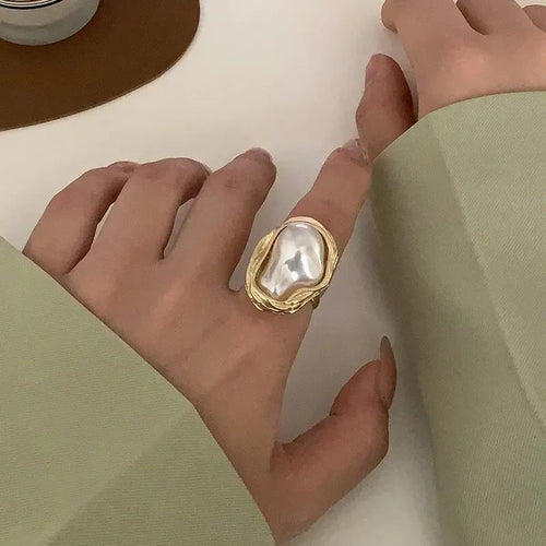 Dewdrop Pearl Ring