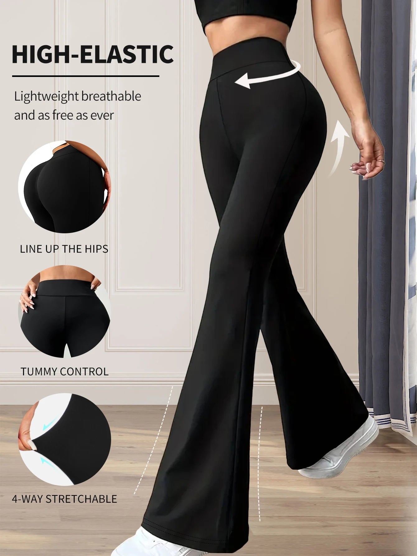 High Waist Tight Pants