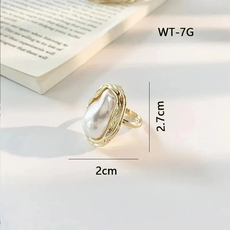 Dewdrop Pearl Ring