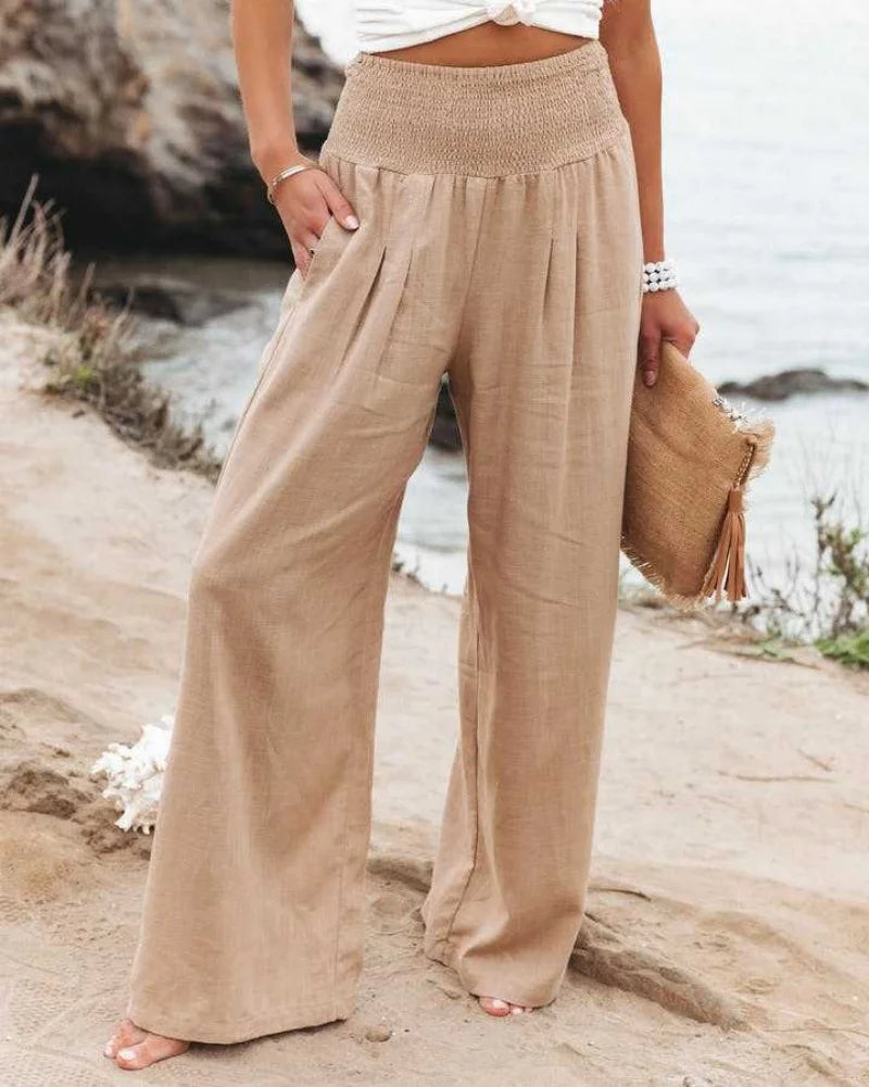 High Waist Palazzo Pants